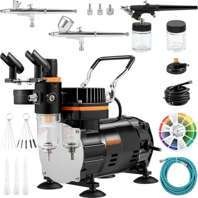 Airbrush Compressor Combo Kit