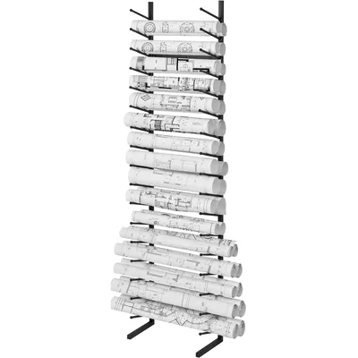 Blueprint Storage Rack