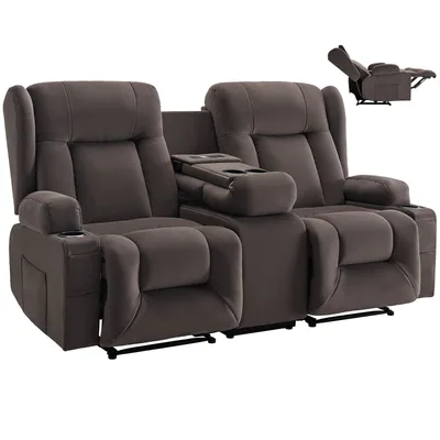 Fabric Power Loveseat