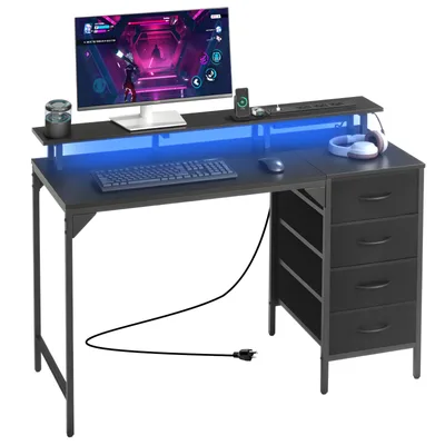Fixed Rectangular Desk