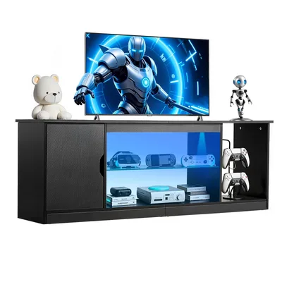 Glass TV Stand