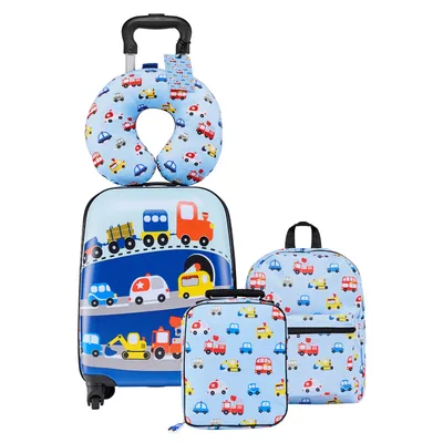 Kids Carry On Luggage Set