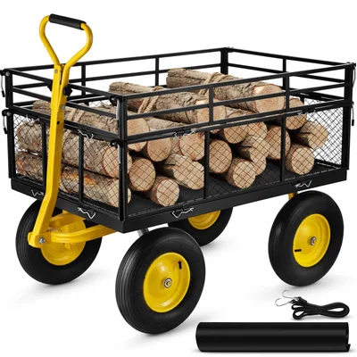 Manual Steel Garden Cart
