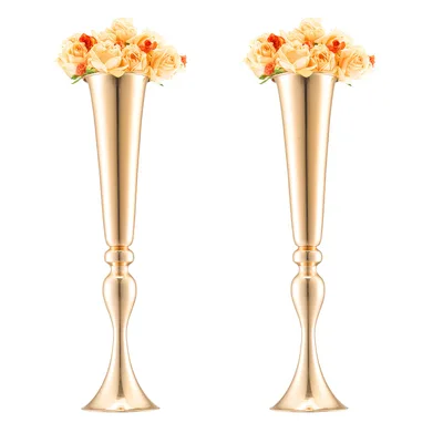 Metal Wedding Vase Centerpiece