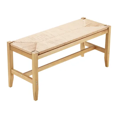 Rattan Bench