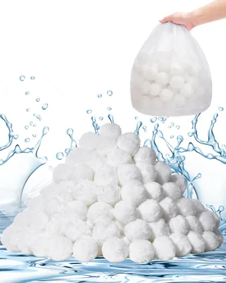 Sand filter pump filter ball