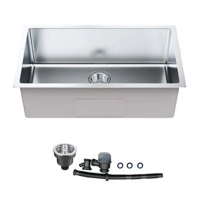 Stainless Steel Built-in Kitchen Sink