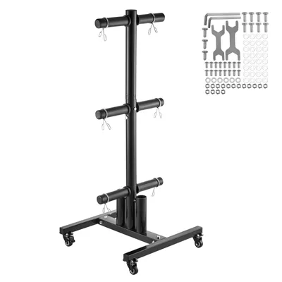 Strength Training Plate Storage Racks