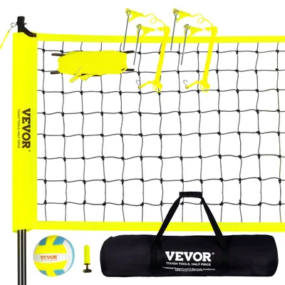 Volleyball and Badminton Combo Set