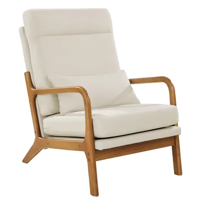 Wood Accent Chair
